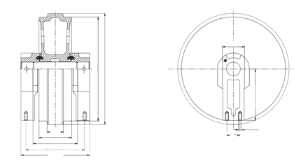 LIUGONG CLG925 IDLER